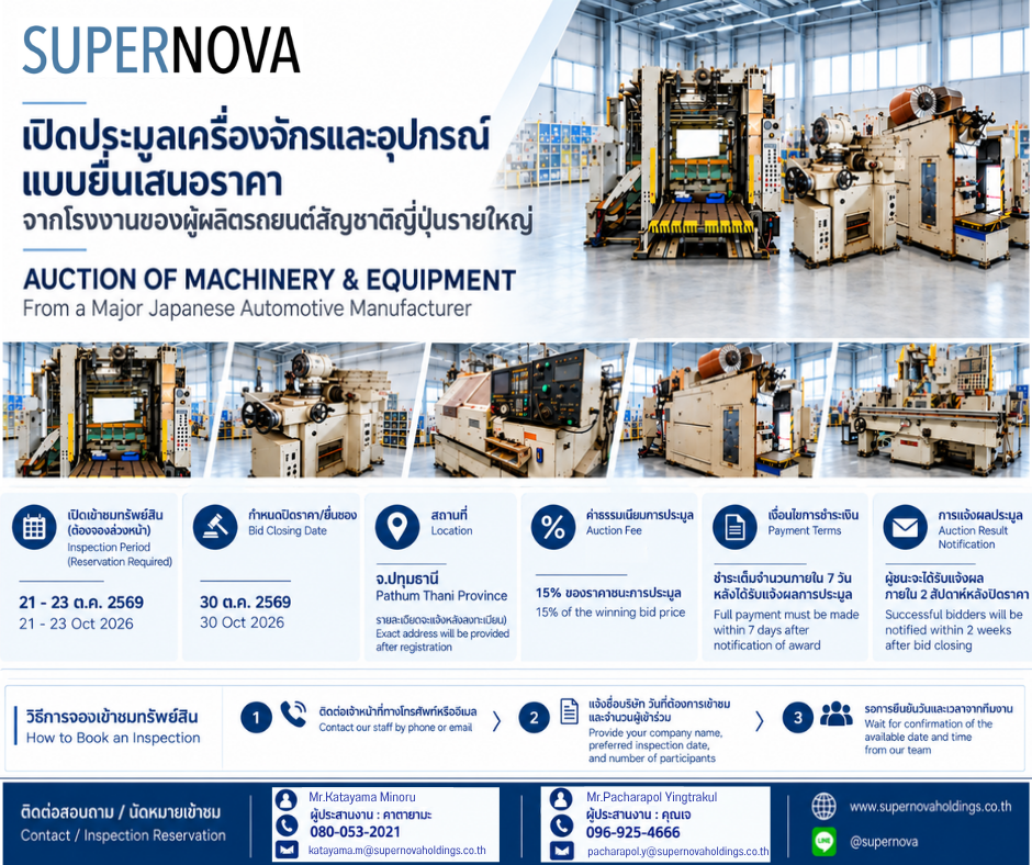 Machinery Auction